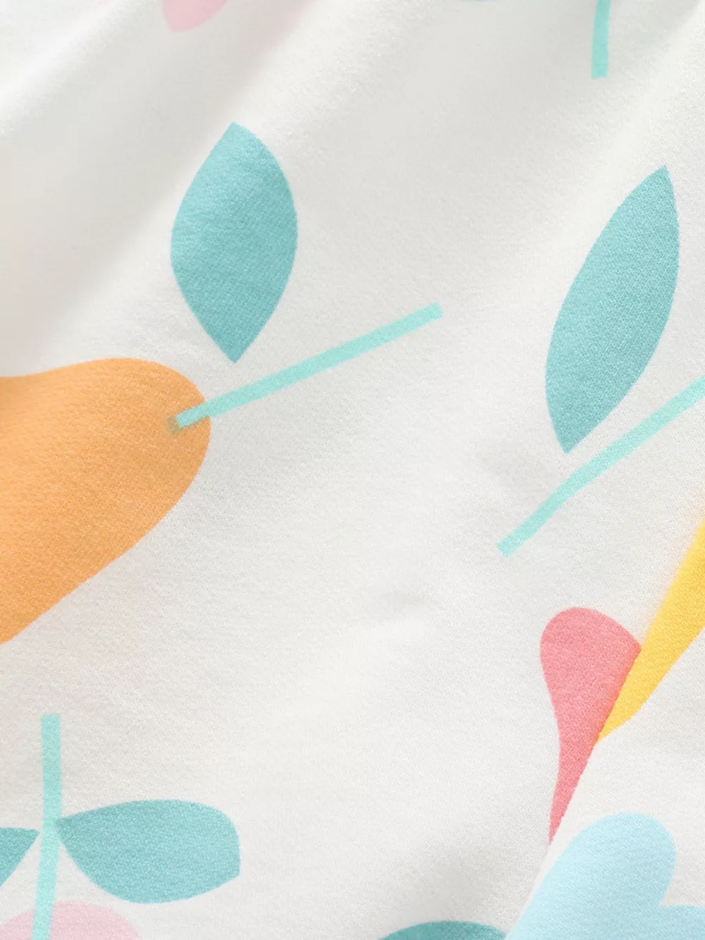 Children's Floral Print Tee and Shorts Set, image 5