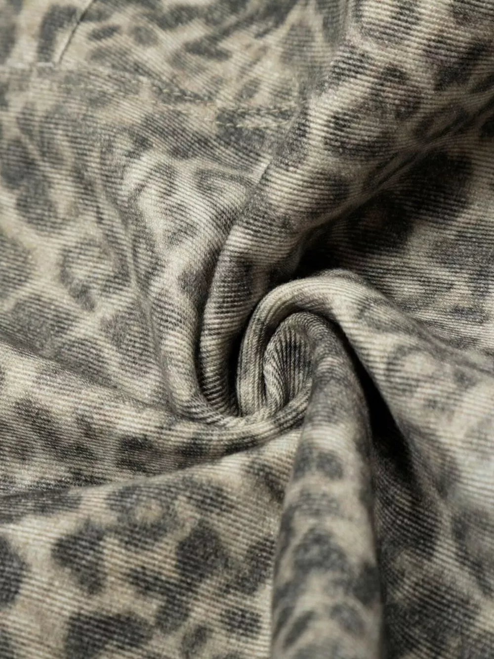 Men's High-Waisted Leopard Print Wide-Leg Barrel Pants, image 13