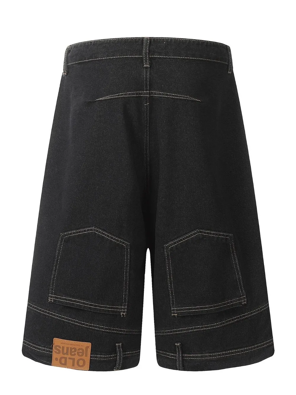 Men's Classic Loose Fit Denim Shorts, image 3