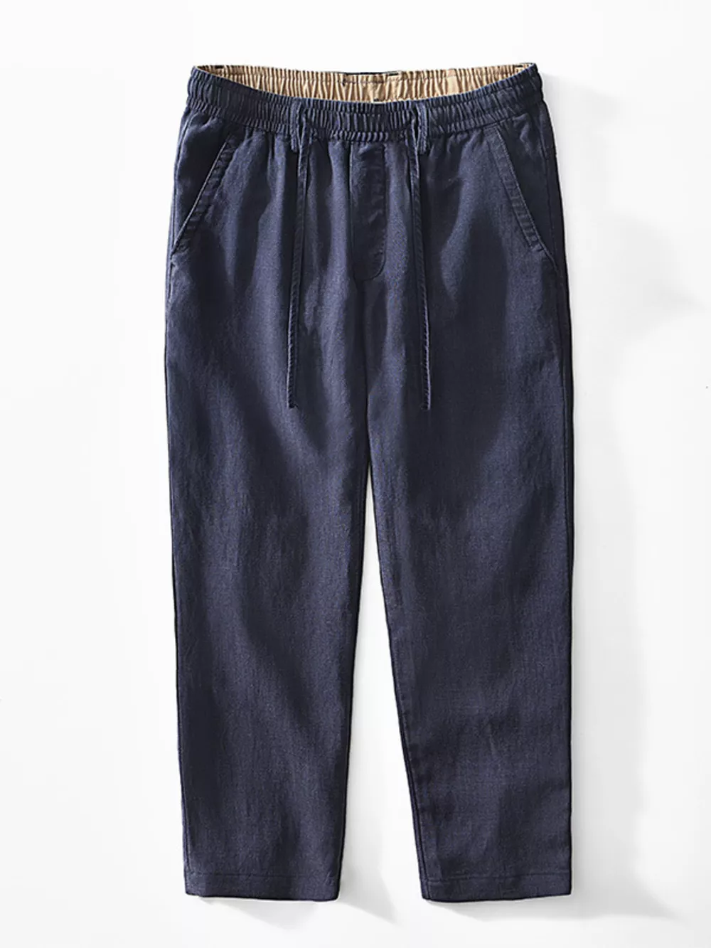 Men's Plus Size Casual Elastic Waist Drawstring Pants, image 5