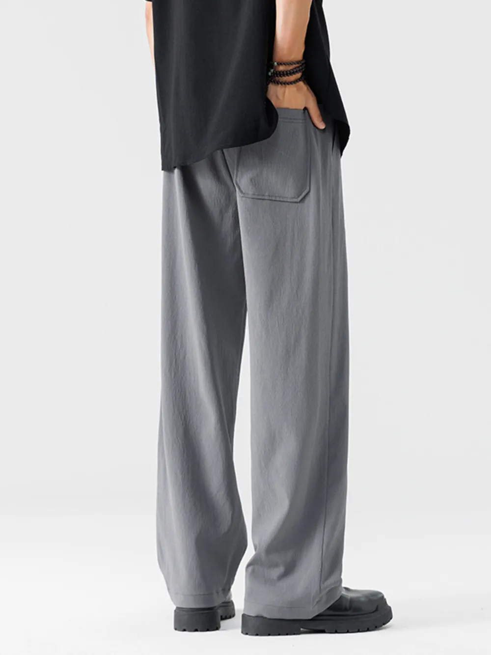 Men's Full Size Wide Leg Pants Plus Size, image 3