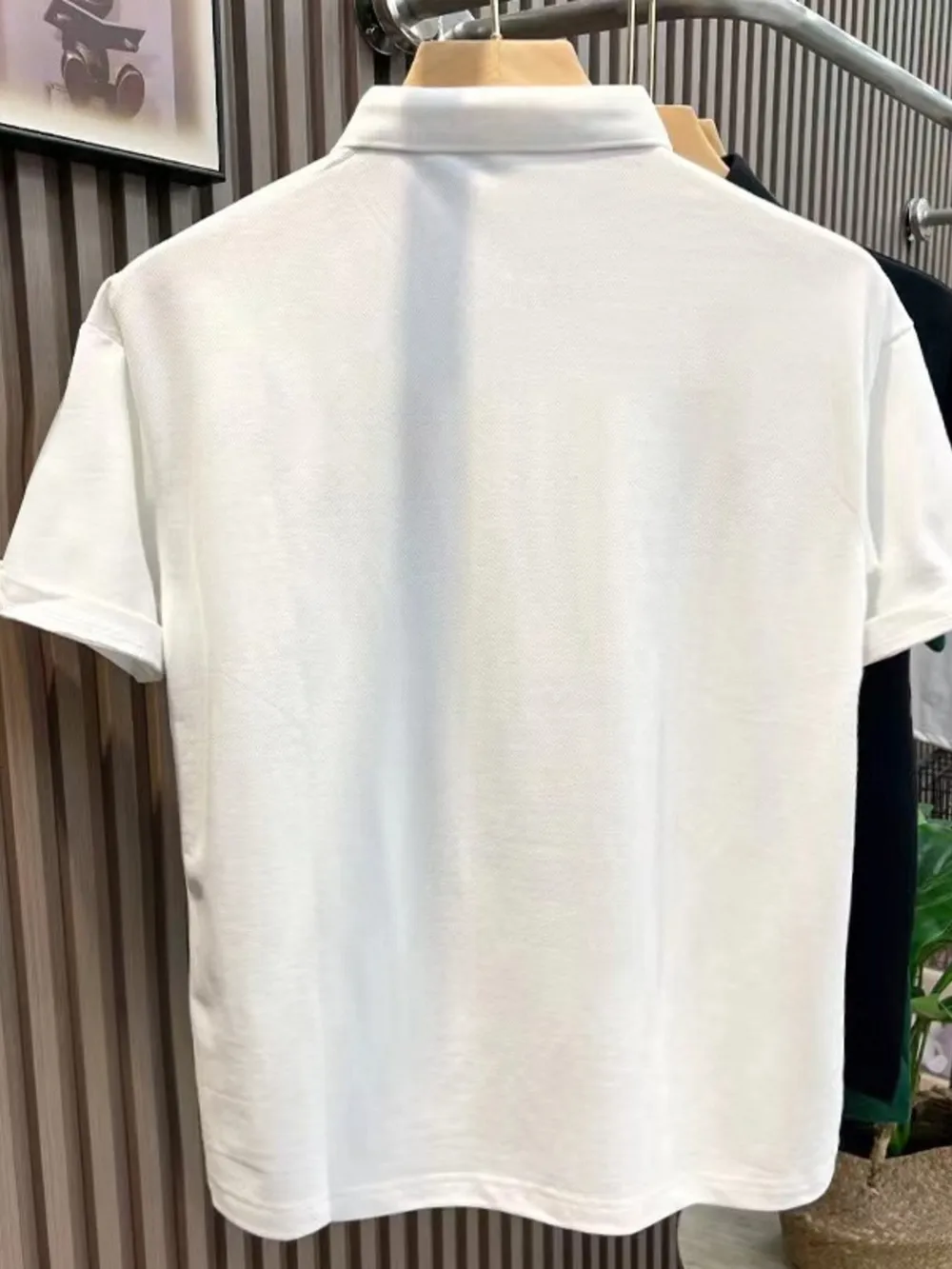 Men's Plus Size Short Sleeve Graphic Polo, image 5