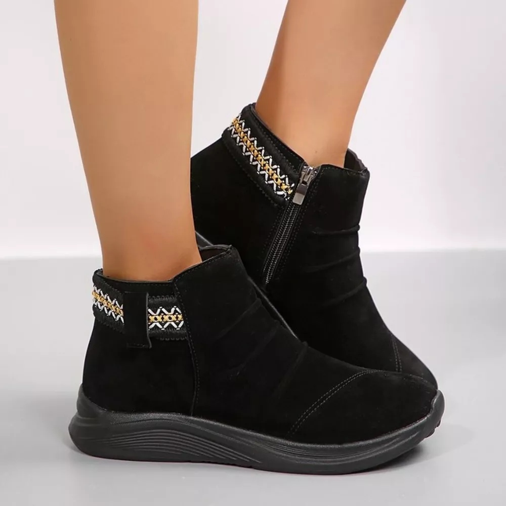 Round Toe Platform Boots, image 10