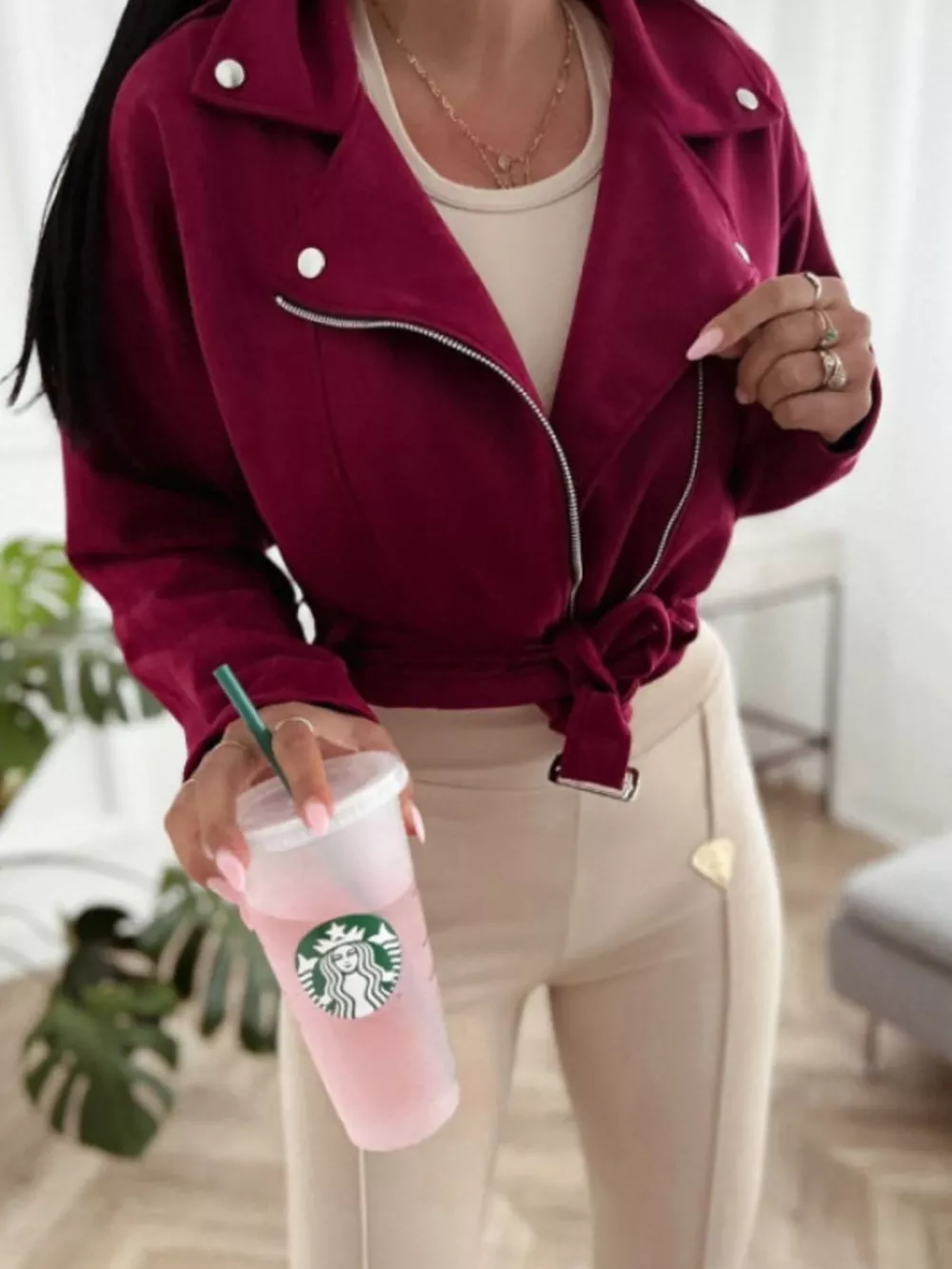 Zip Up Cropped Jacket, image 10