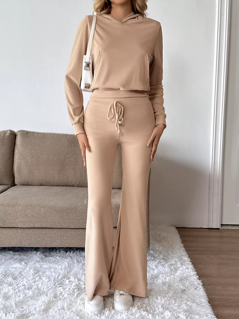 Long Sleeve Hoodie and Pants Set, image 12