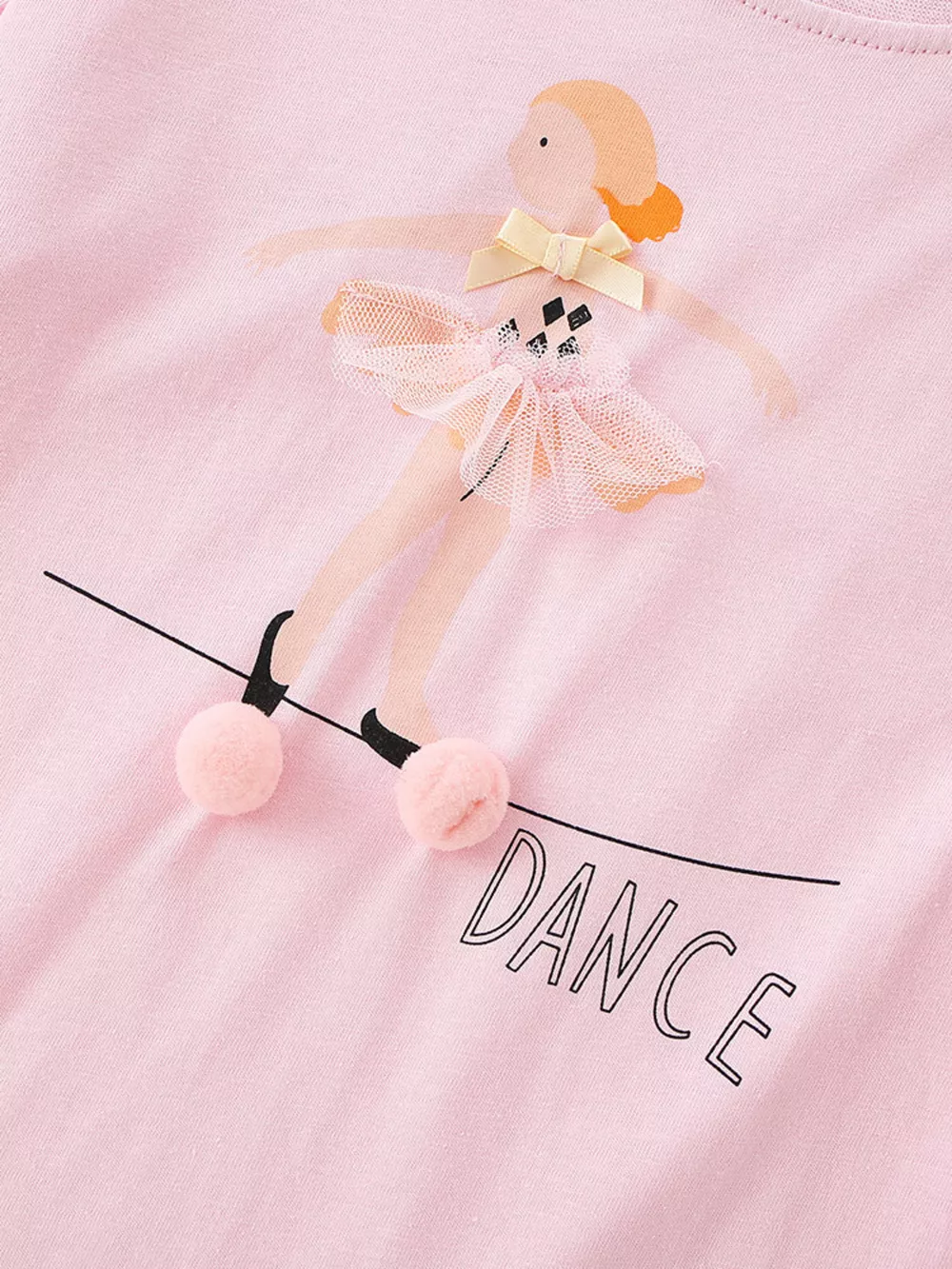 Children's Ballet Dancer Graphic T-Shirt, image 3