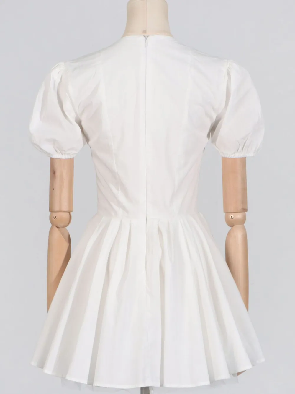 Ruffle Tiered Puff Sleeve Mini Dress, image 5