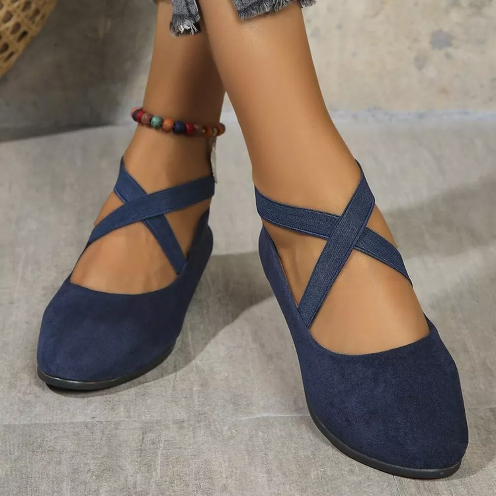 Round Toe Wedge Loafers, image 16