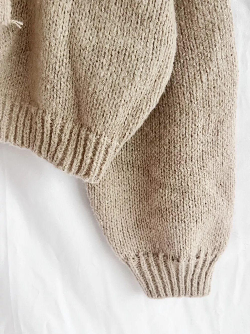Chunky Knit Tie-Front Cardigan, image 15