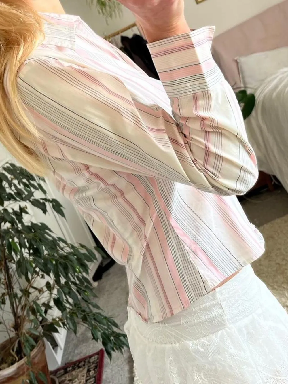Printed Button-Down Long Sleeve Shirt, image 18