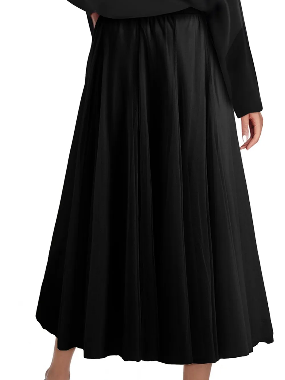 High-Waisted Midi Skirt, image 13