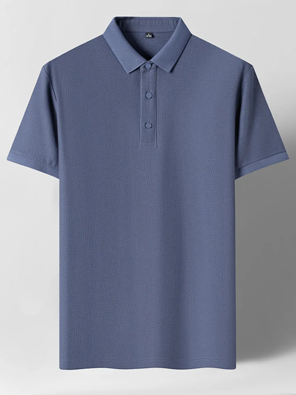 Men's Plus Size Classic Collared Neck Short Sleeve Polo, image 4