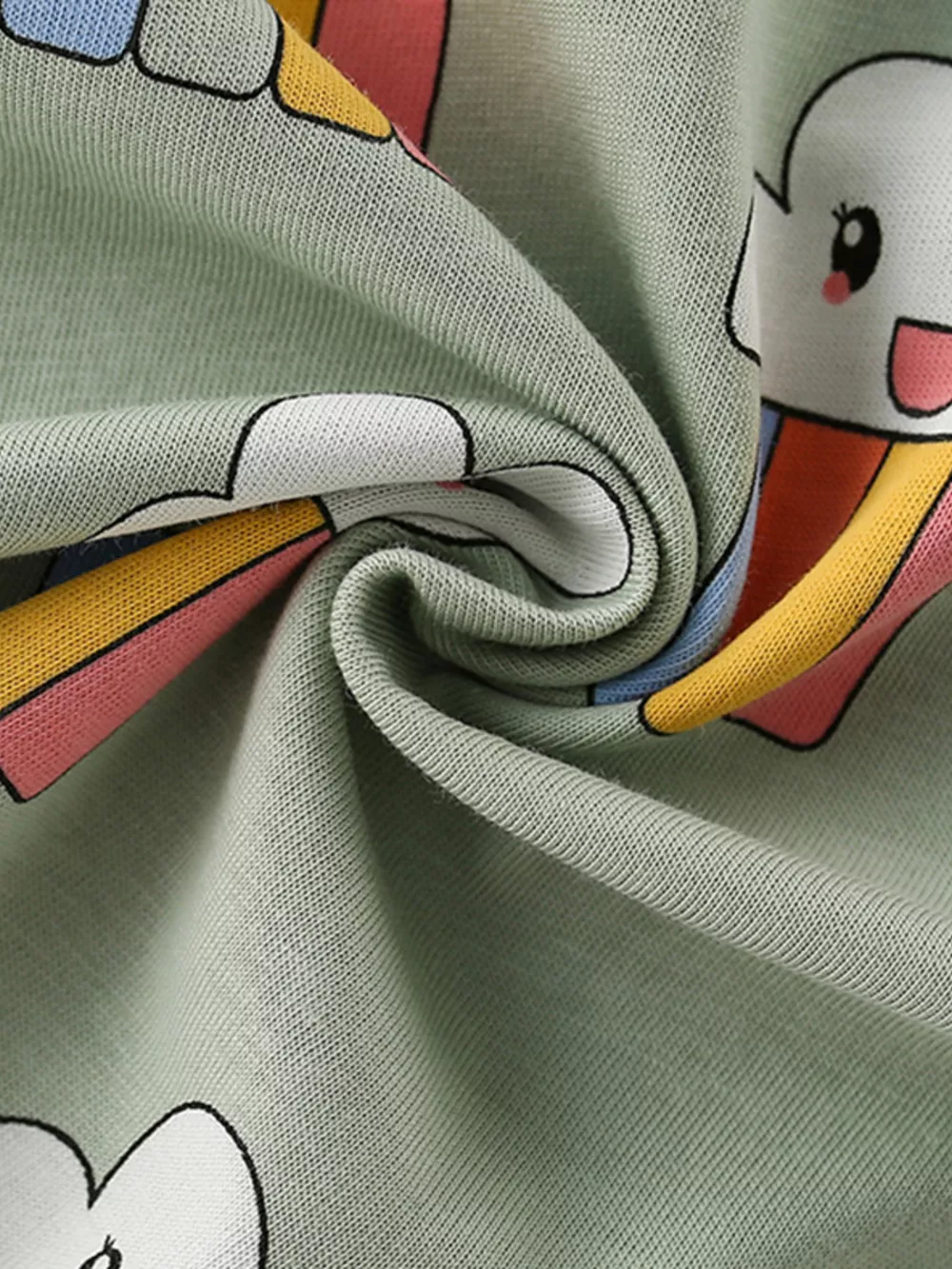 Children's Cloud Rainbow Print T-Shirt, image 2