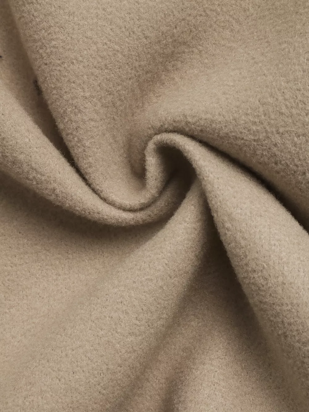 Double-Breasted Lapel Collar Longline Coat, image 8