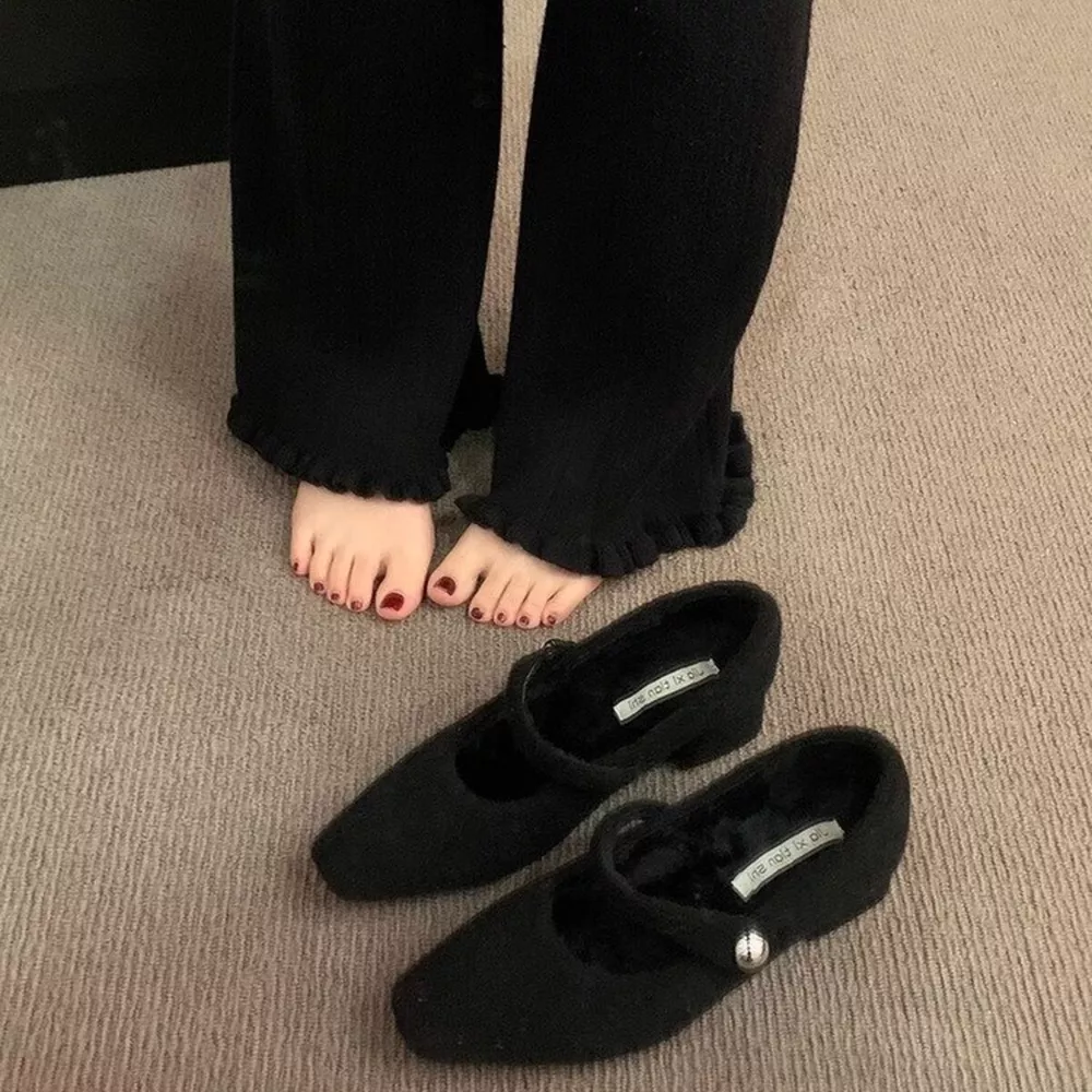 Elegant Block Heel Mary Jane Loafers, image 10