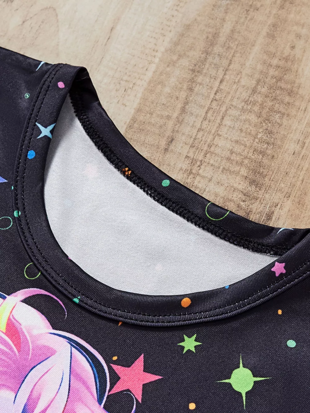 Children's Unicorn Starry Night Pajama Set, image 5