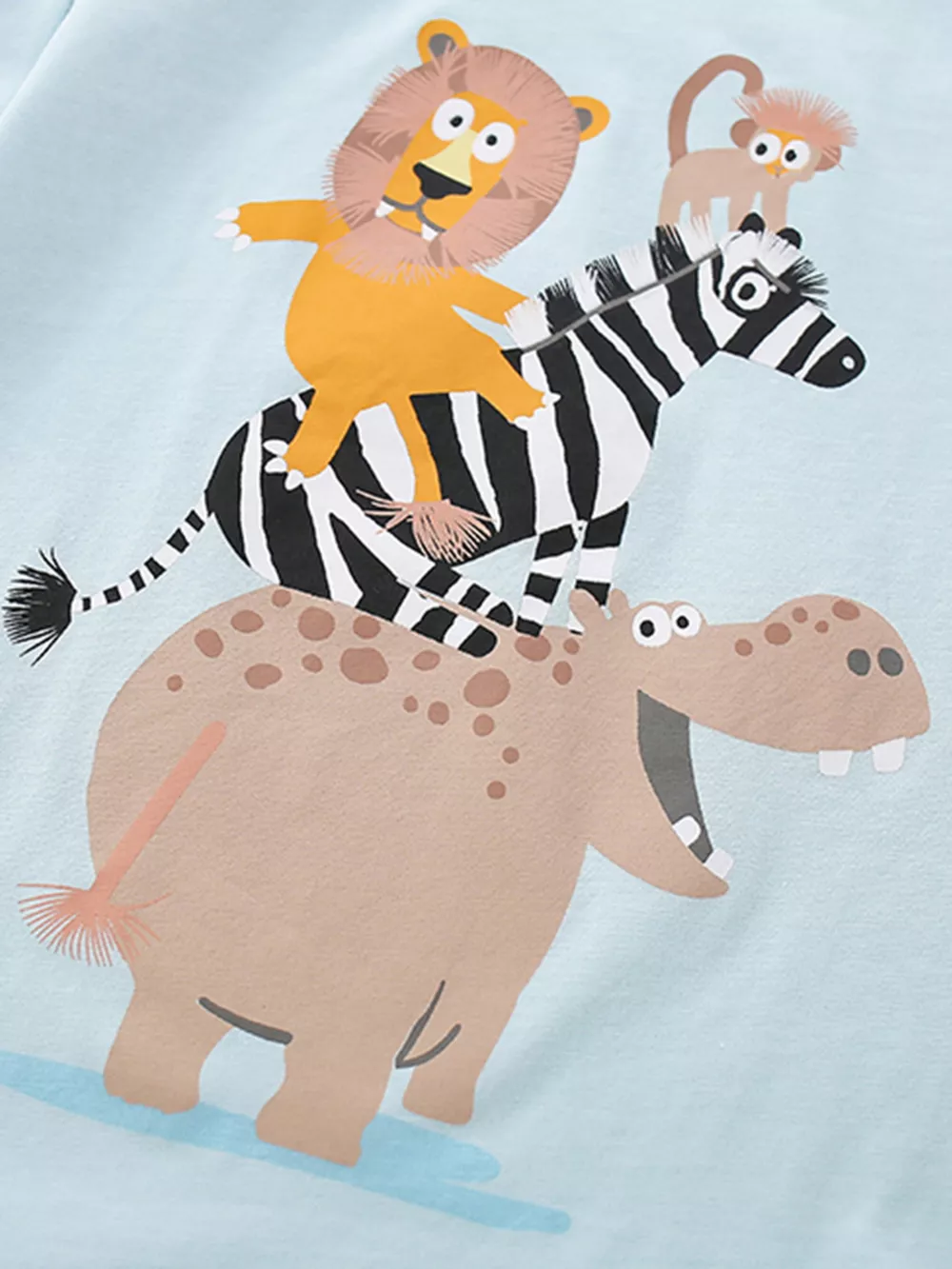 Children's Animal Short Sleeve Tee and Shorts Set, image 3