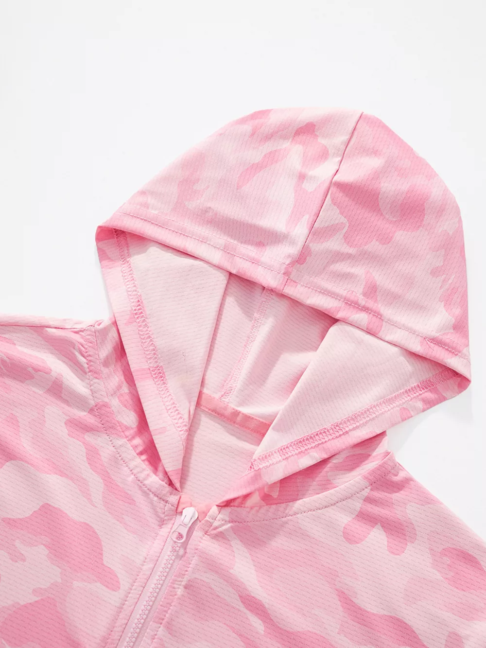 Children's Lightweight Camouflage Hooded Sun Protection Jacket, image 5