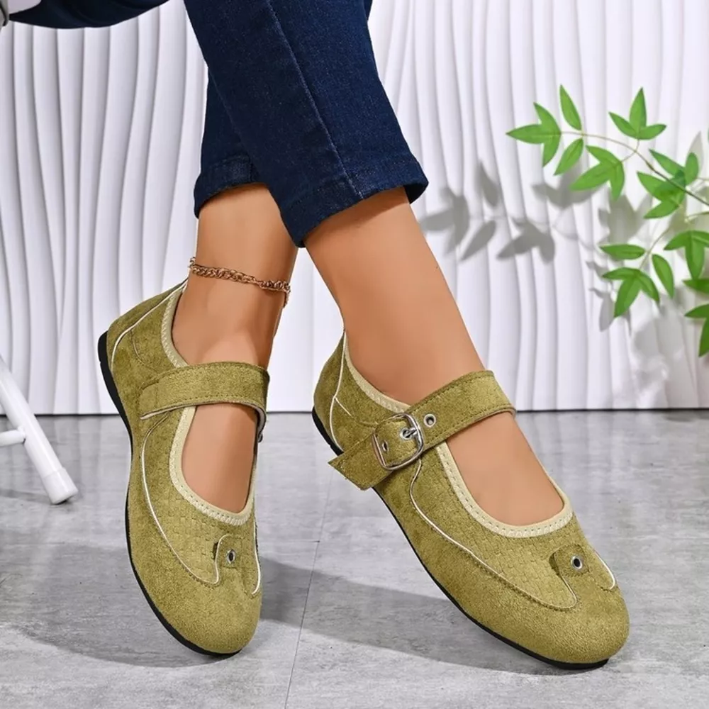 Adjustable Buckle Strap Slip-Ons, image 3