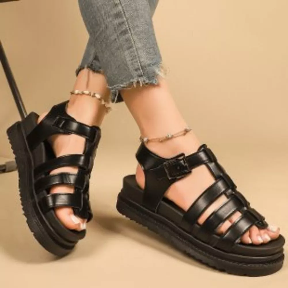 Open Toe Platform Sandals, image 2