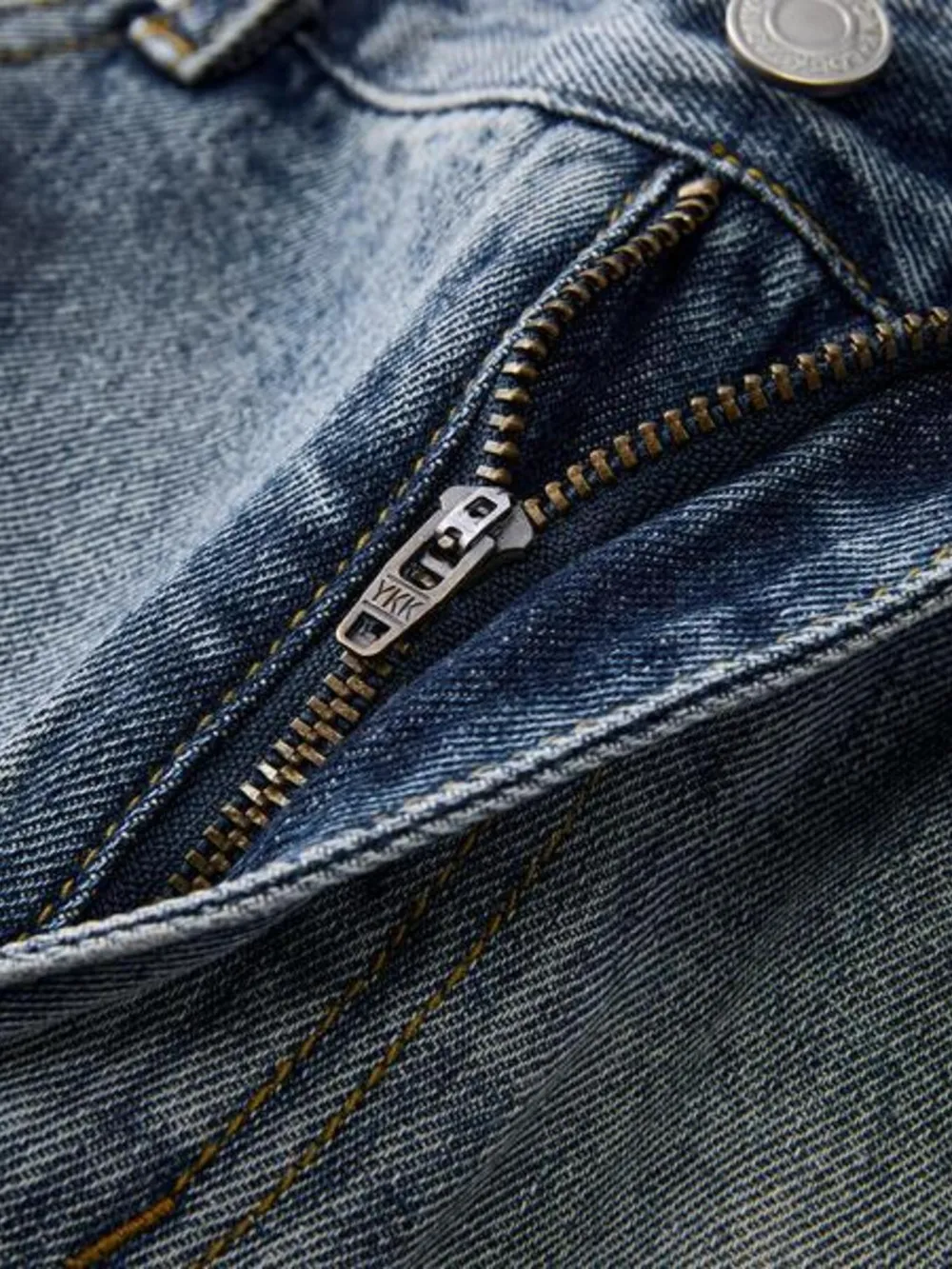 Men's Full Size Wash Wide Leg Jeans Plus Size, image 3