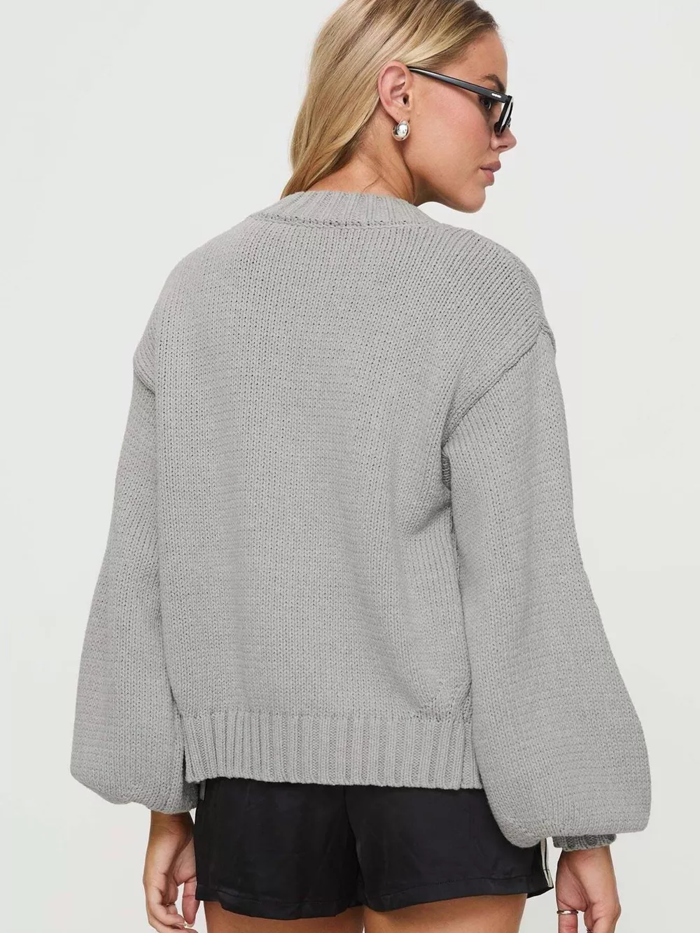 Button-Down Knit Cardigan, image 14