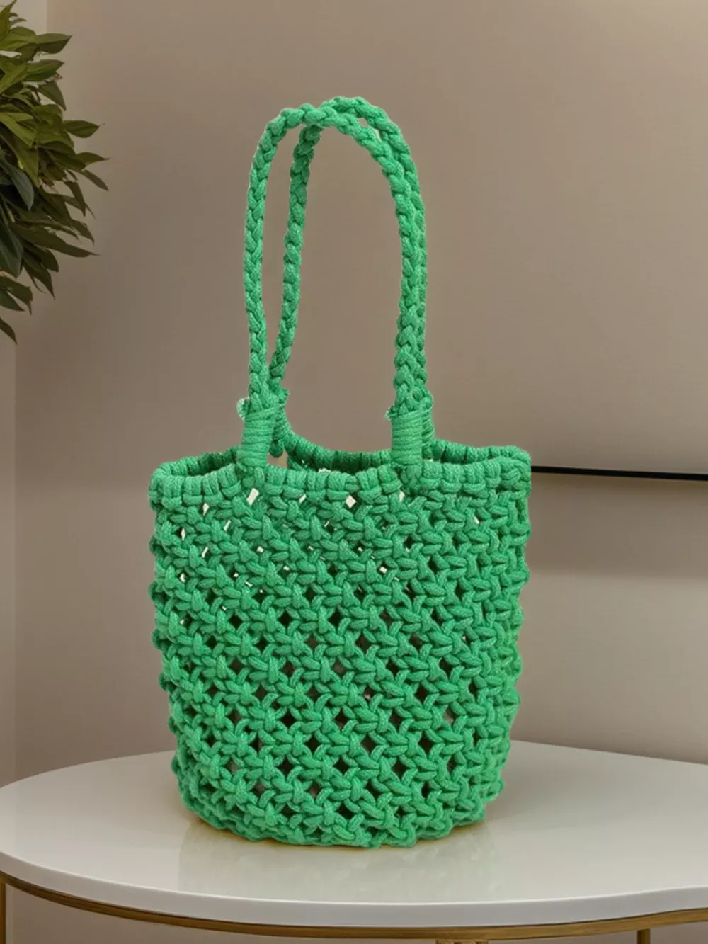 Handmade Crochet Handbag, image 6
