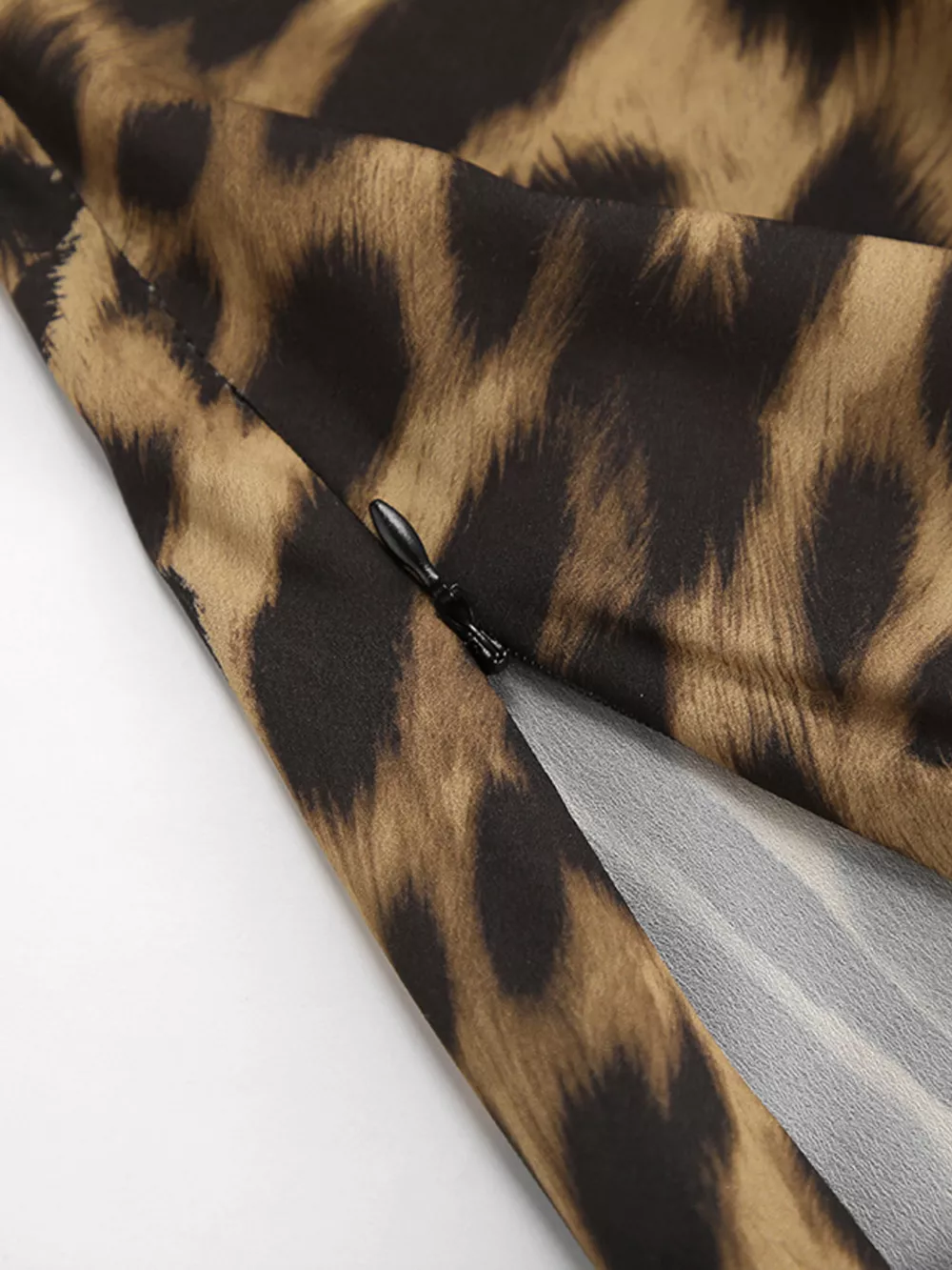 Leopard Print Bodycon Maxi Skirt, image 10