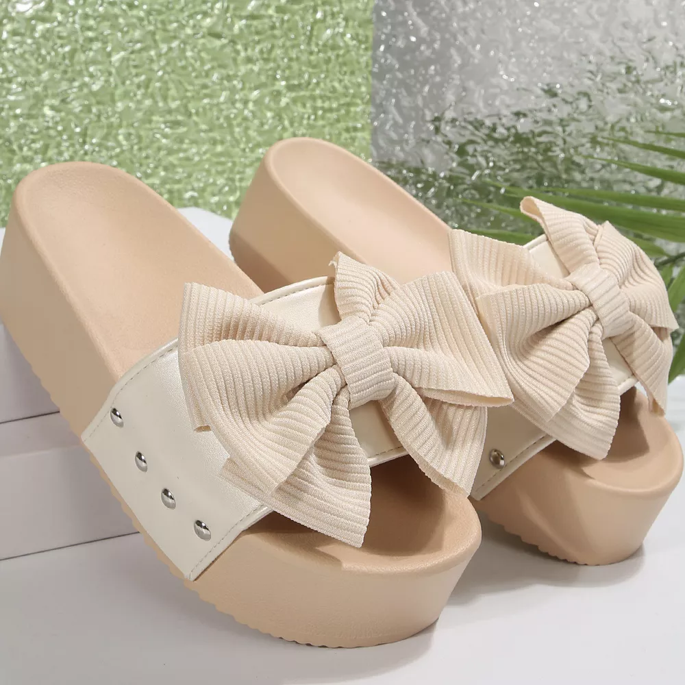 Bow Decor Platform Sandals, image 18
