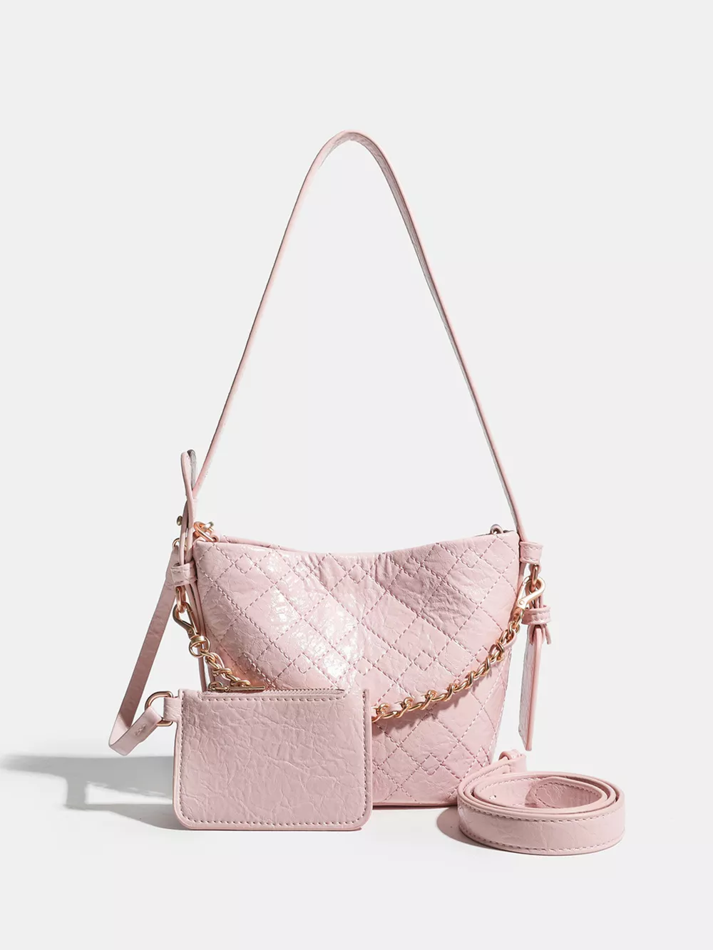 Adjustable Strap Bucket Bag, image 2