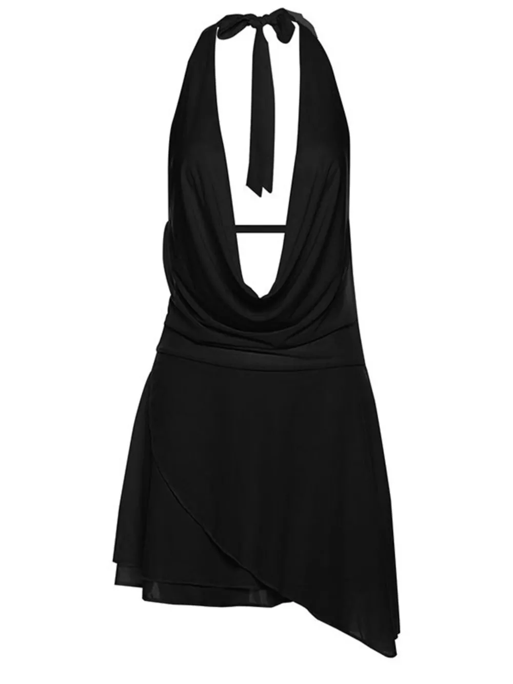 Ruffled Halter Neck Mini Dress, image 24