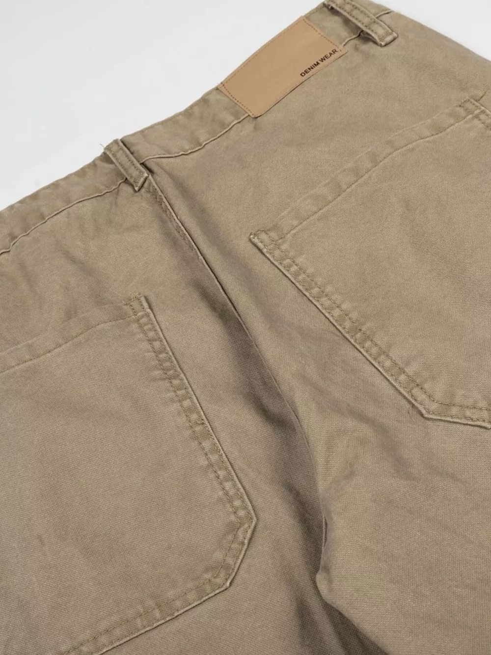 Men's Patchwork Wide-Leg Cargo Pants, image 8