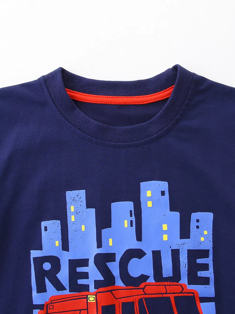 Children's Rescue Team Graphic Short Sleeve T-Shirt, image 2