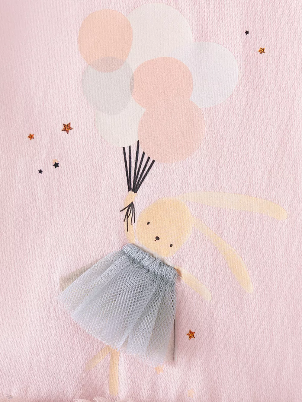 Children's Rabbit Long Sleeve Tulle Dress, image 5