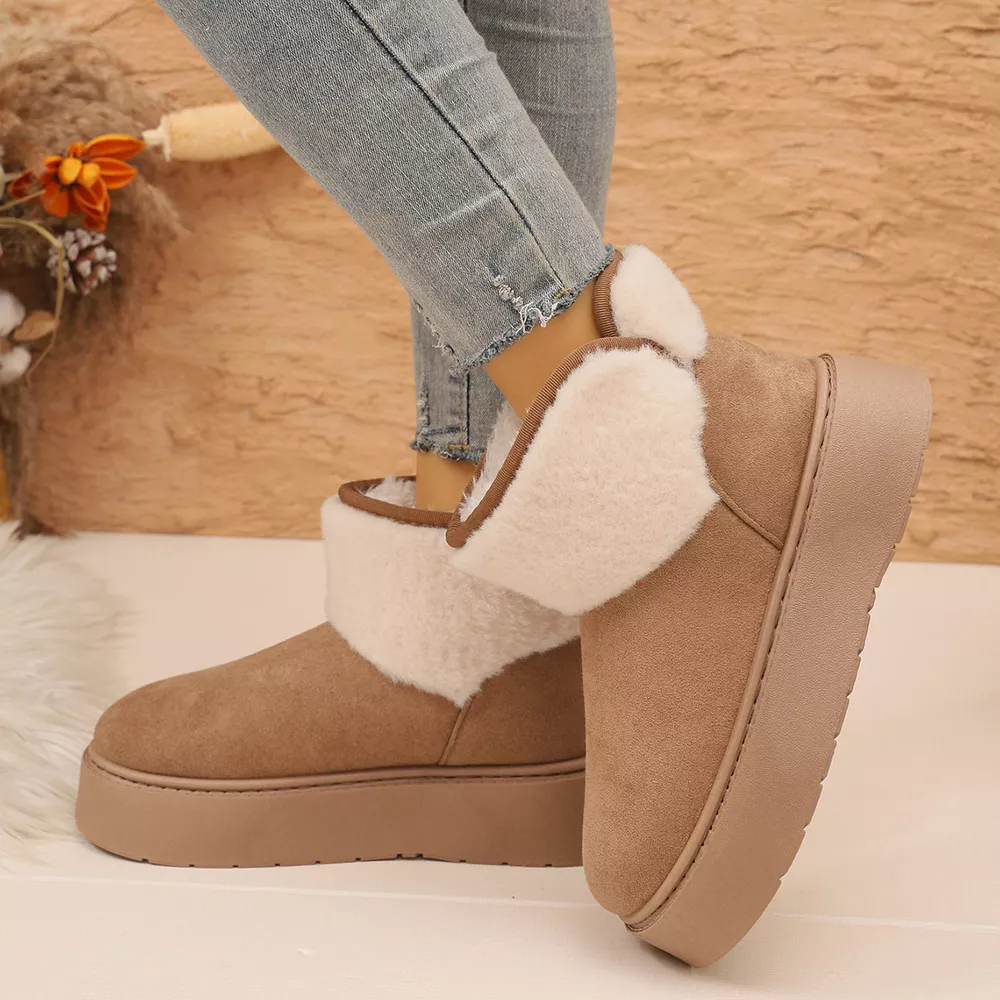Round Toe Platform Boots, image 3