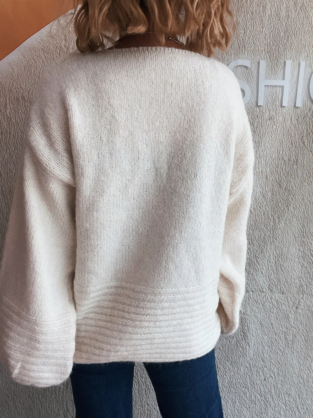Relaxed Fit Round Neck Sweater, image 20