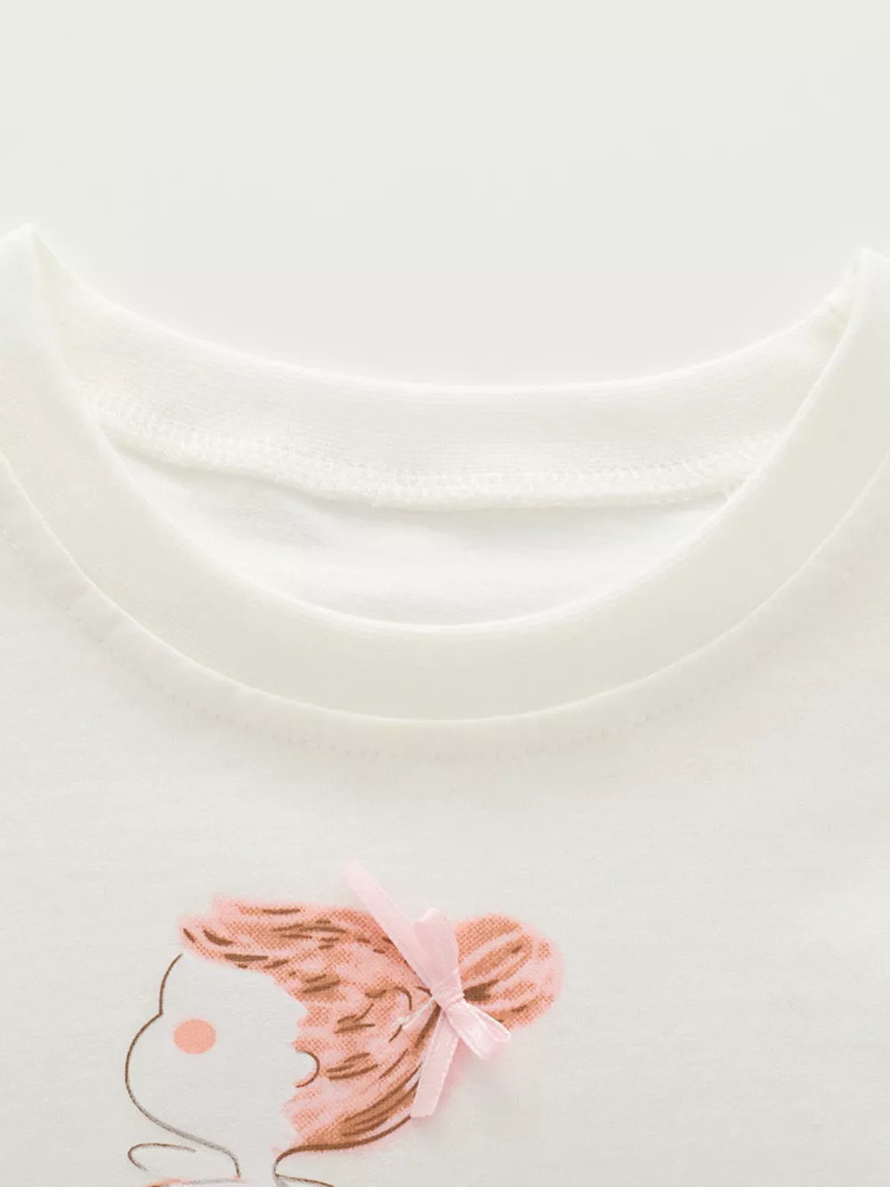 Children's Ruffled Sleeve Graphic Tee & Floral Ruffle Shorts Set, image 3