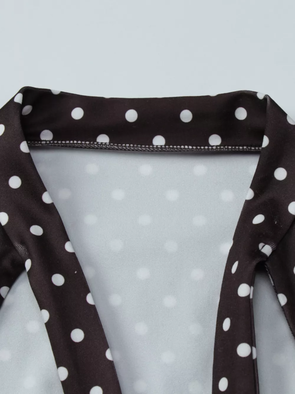 Polka Dot Cut-Out Front Mini Dress, image 15