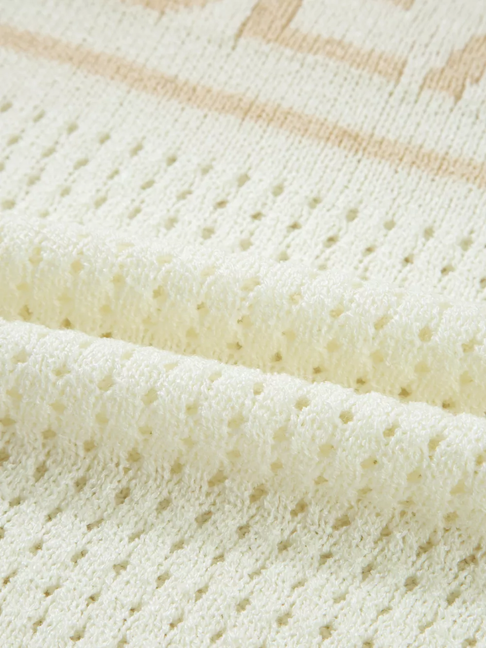 BEACH Hollow Out Knitted Lightweight Dolman Sweater, image 8