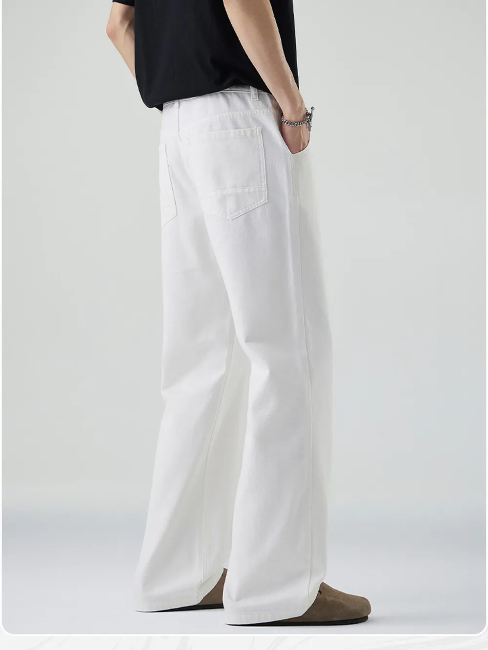 Men's Relaxed Fit Straight Leg Jeans, image 5