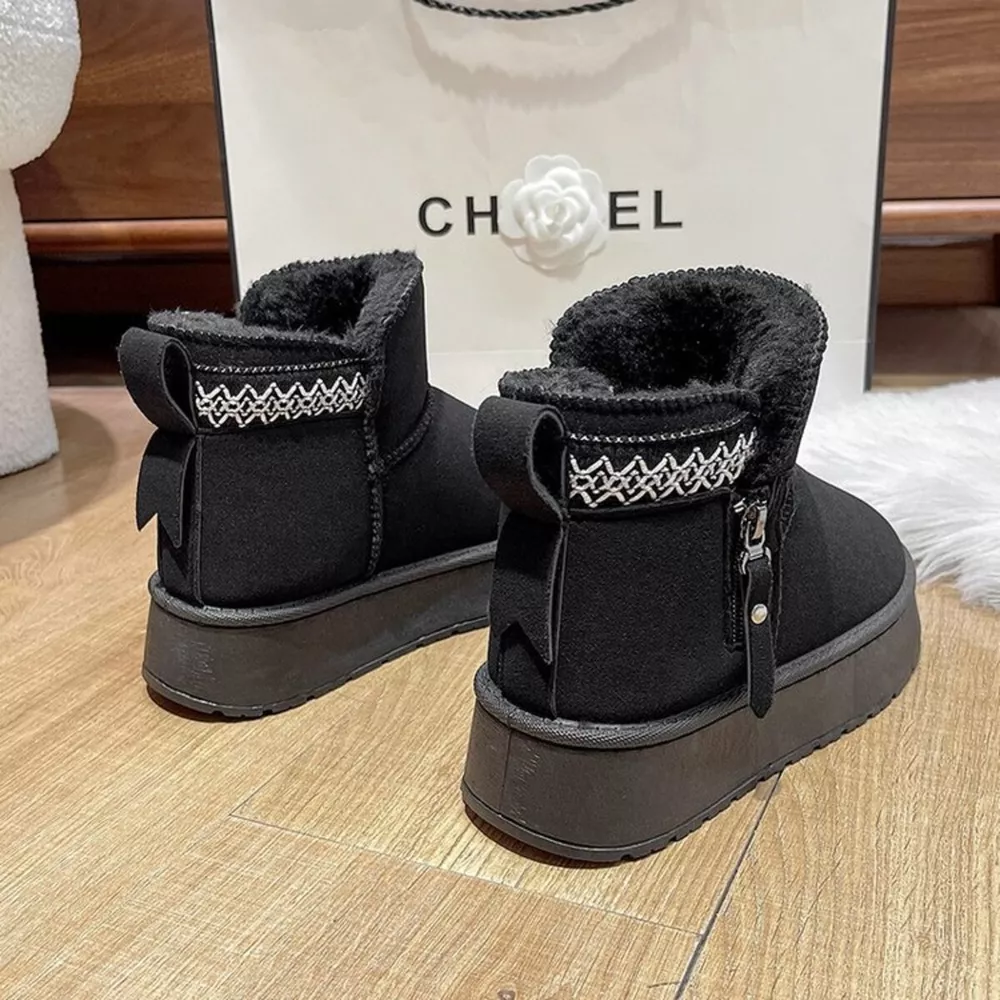 Round Toe Platform Boots, image 3