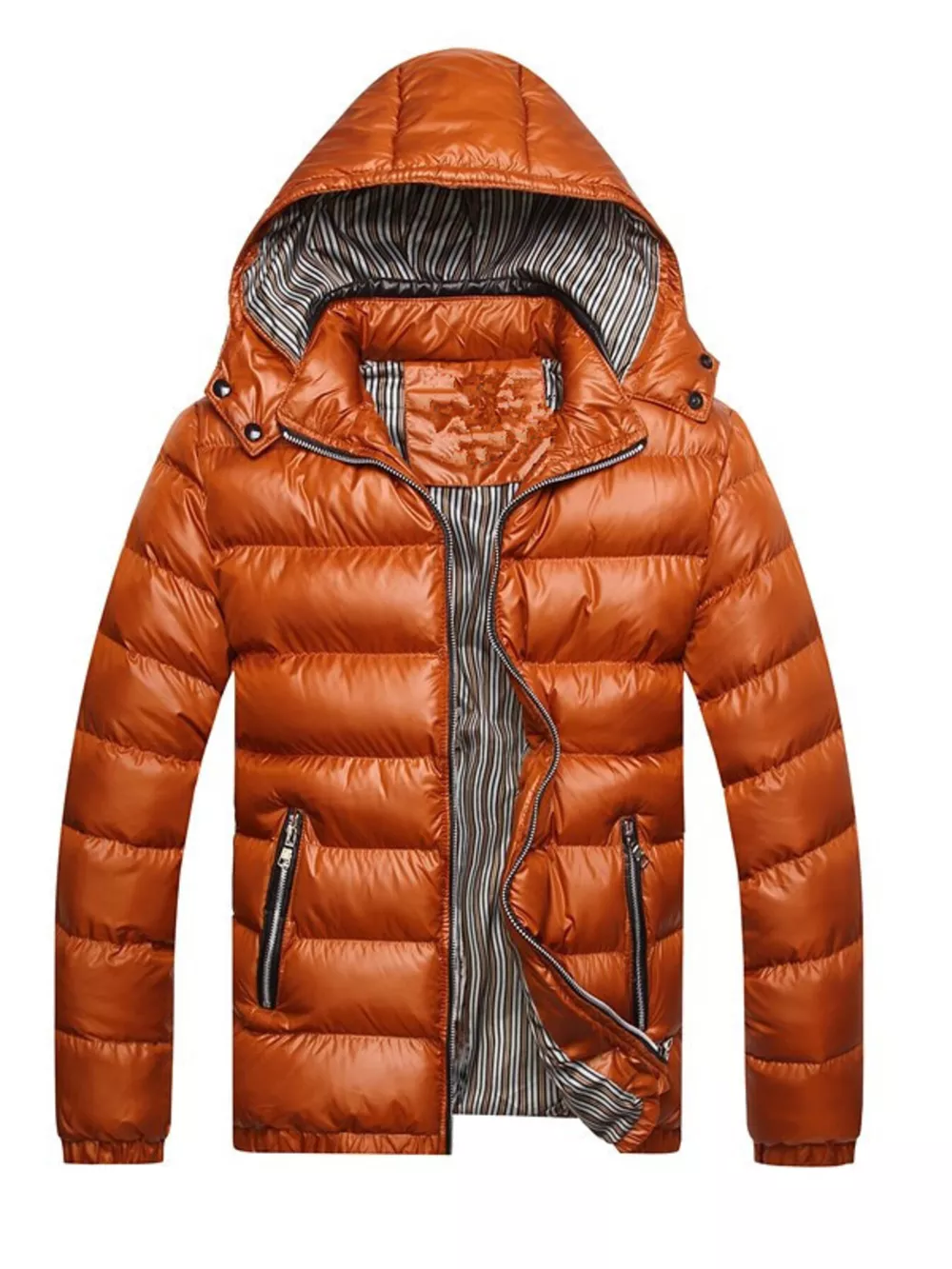 Men's Plus Size Lightweight Hooded Puffer Jacket, image 10