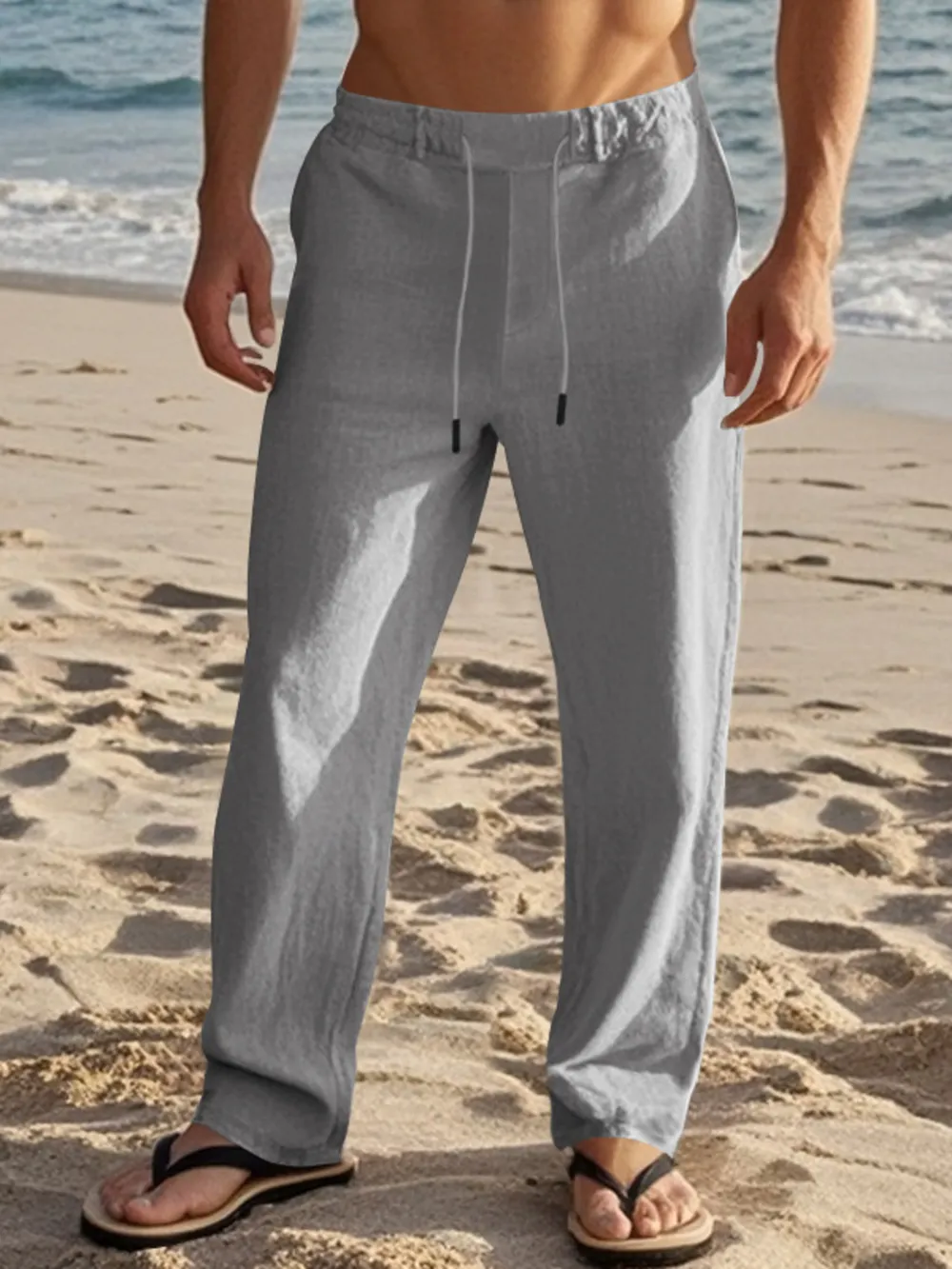 Men's Full Size Casual Drawstring Pants Plus Size, image 10