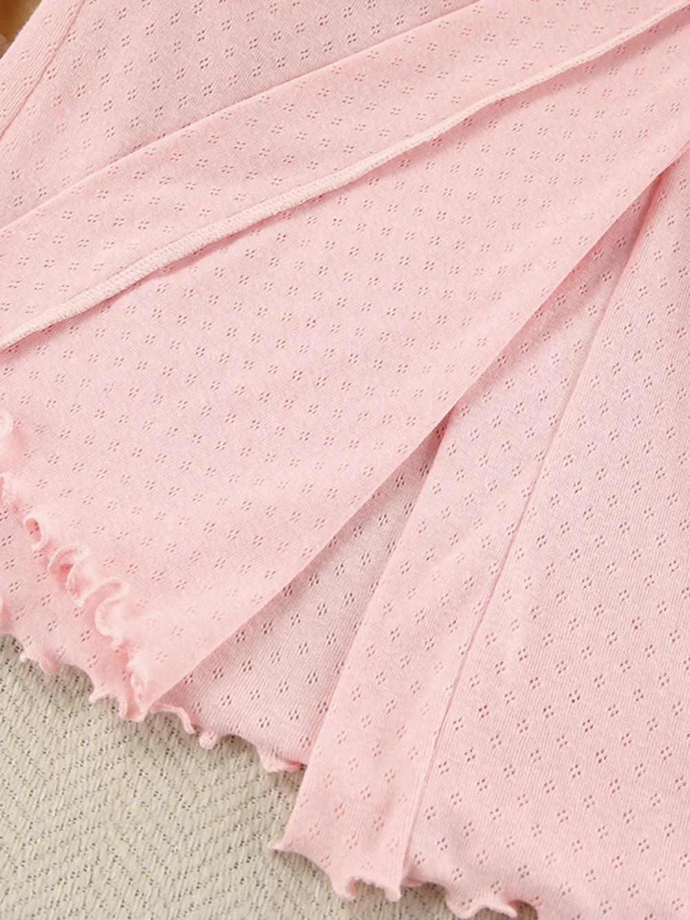 Tie Waist Kimono Sleeve Lounge Nightgown, image 6