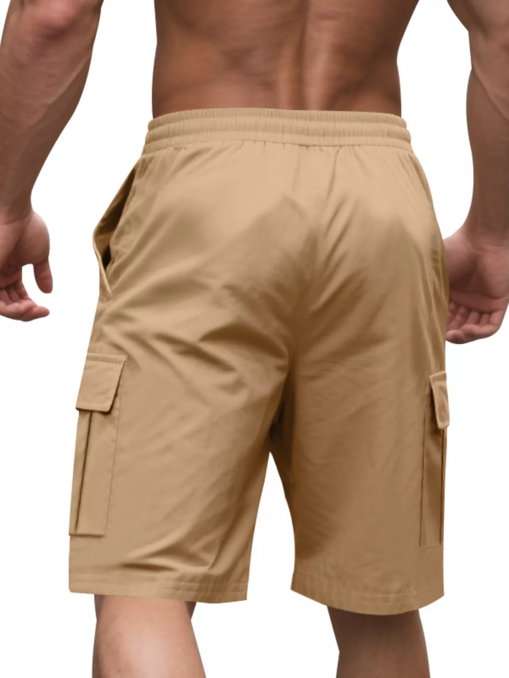 Men's Full Size Cargo Shorts with Drawstring Plus Size, image 19