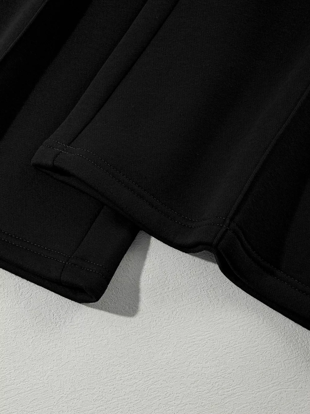 Drop Shoulder Zip Up Jacket and Drawstring Pants Active 2pcs Set, image 42