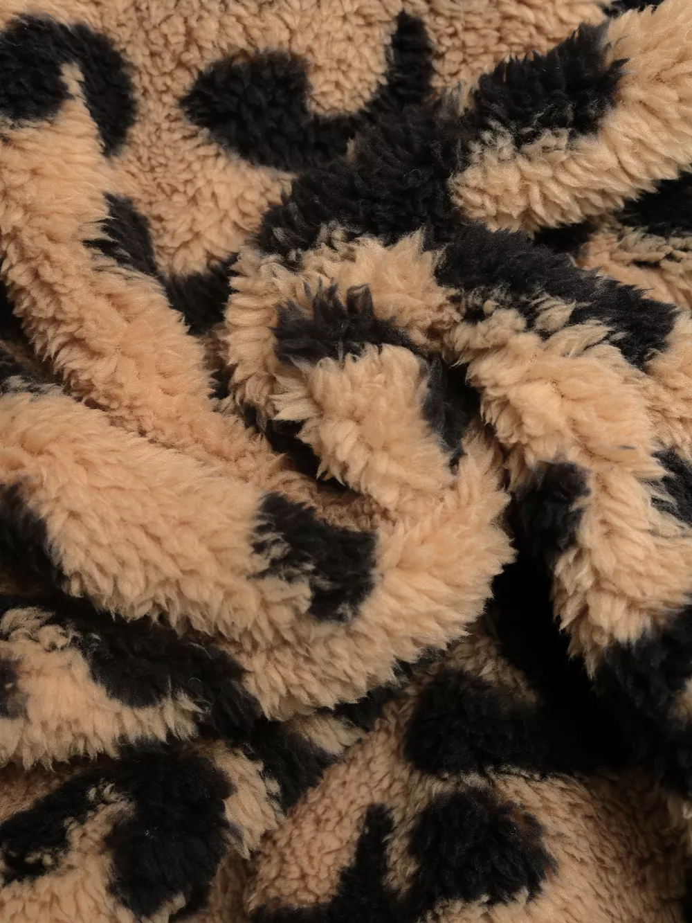 Leopard Zip Up Fleece Jacket, image 11