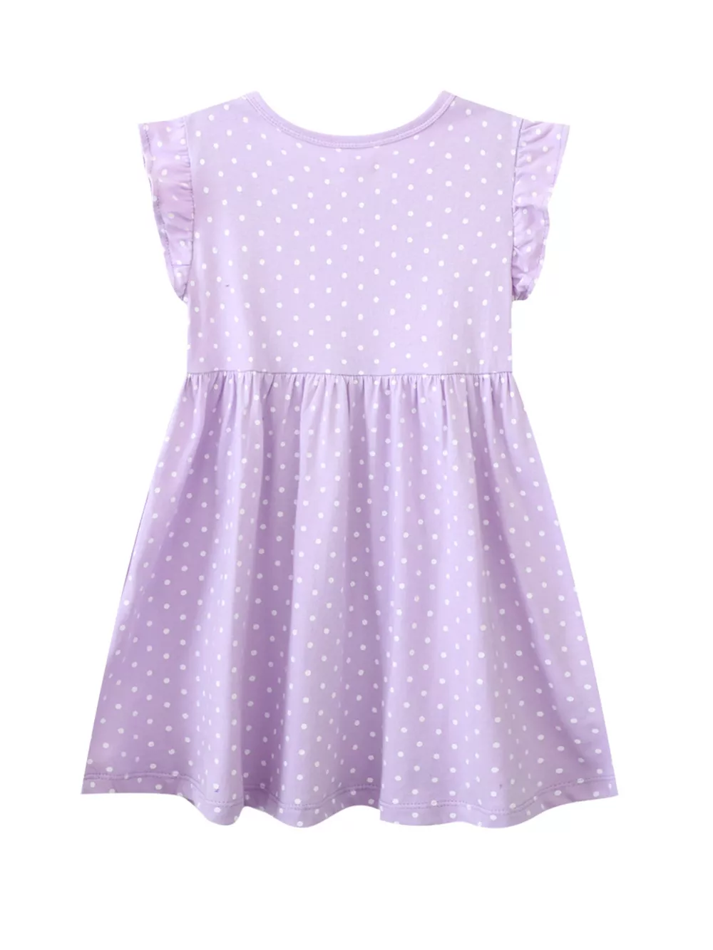 Children's Unicorn Embroidered Polka Dot Dress, image 4