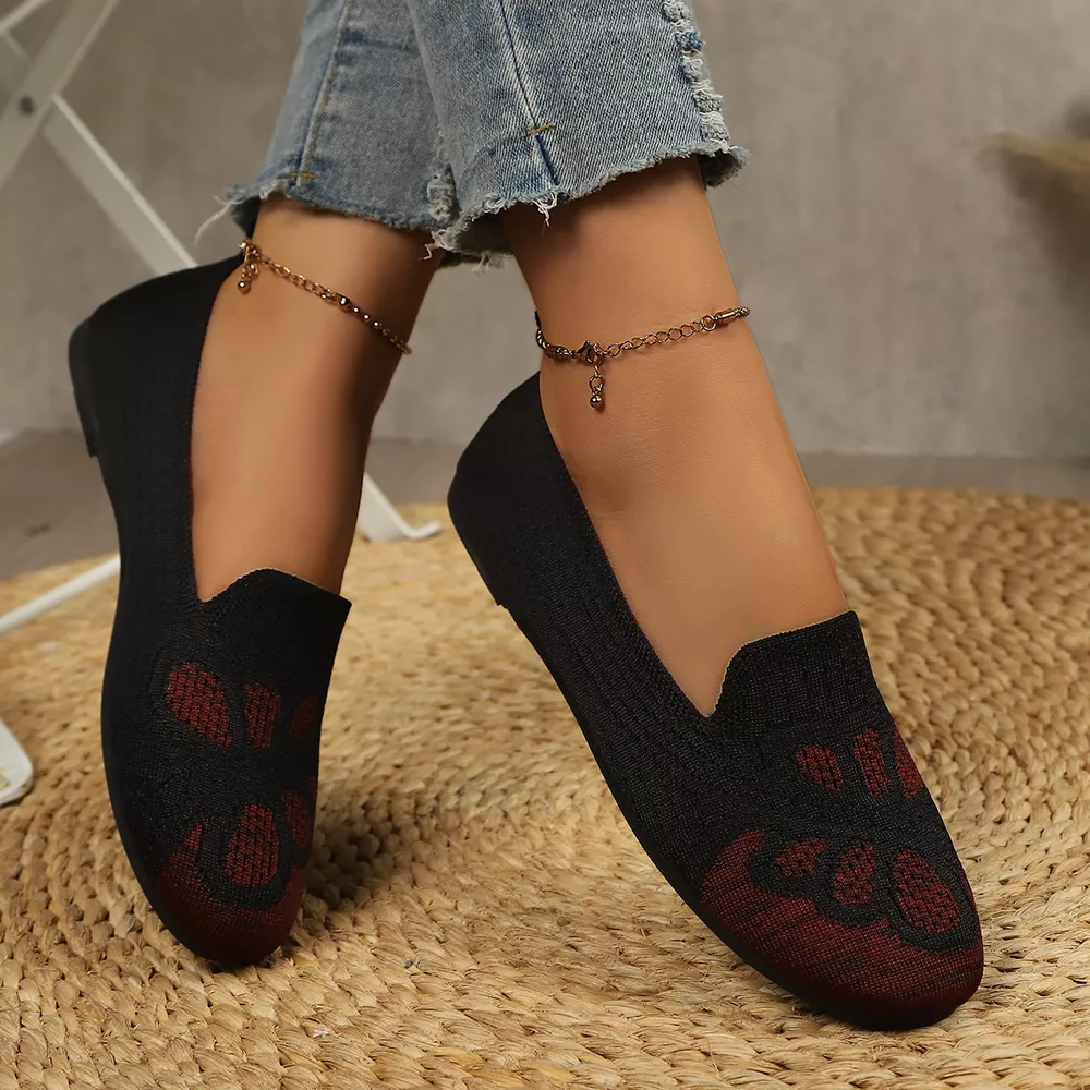 Breathable Knitted Slip-Ons, image 3
