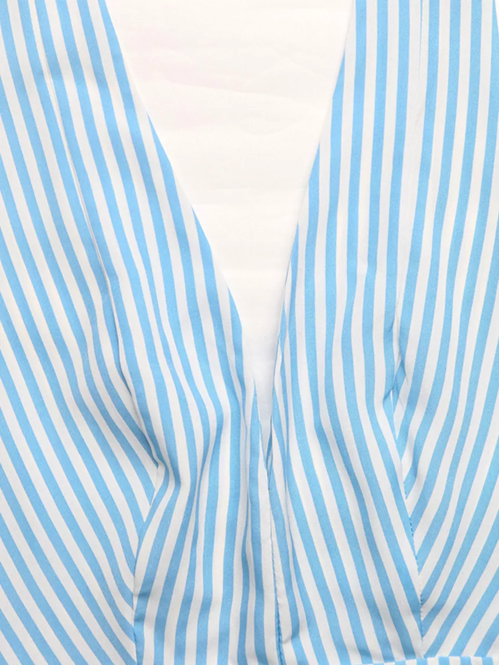Crisscross Back Striped Romper, image 10